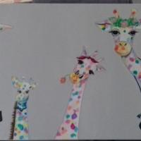 famille girafes